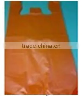 Orange Plastic Bag