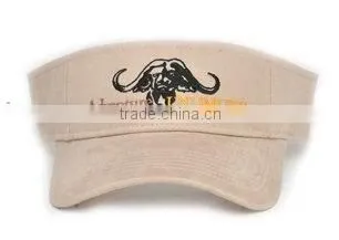 custom cotton sun visor hats for women