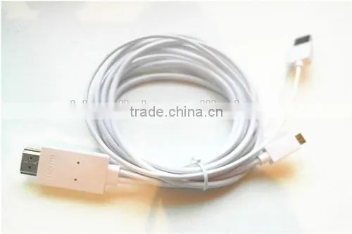 Micro Usb 11pin MHL Cable Blister Packing 3m photo-6