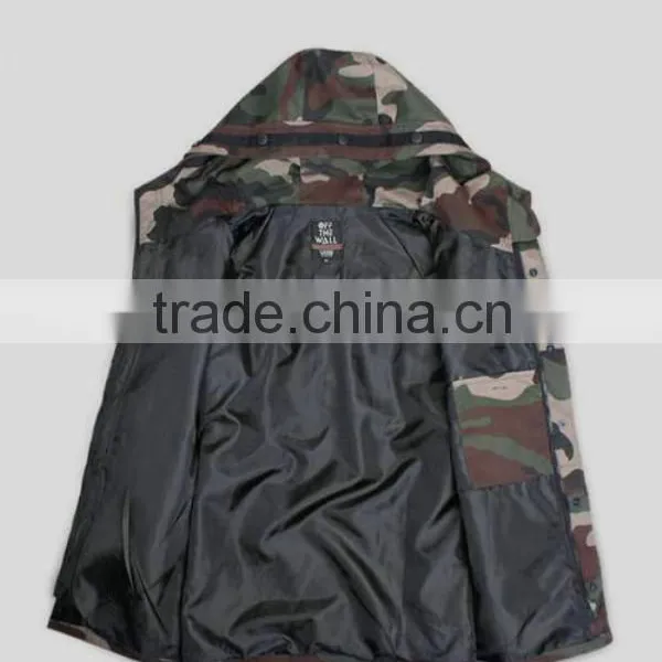 Man Waterproof Windproof Sports Hooded Camo Hunting Clothing Designer Outdoor photo-4