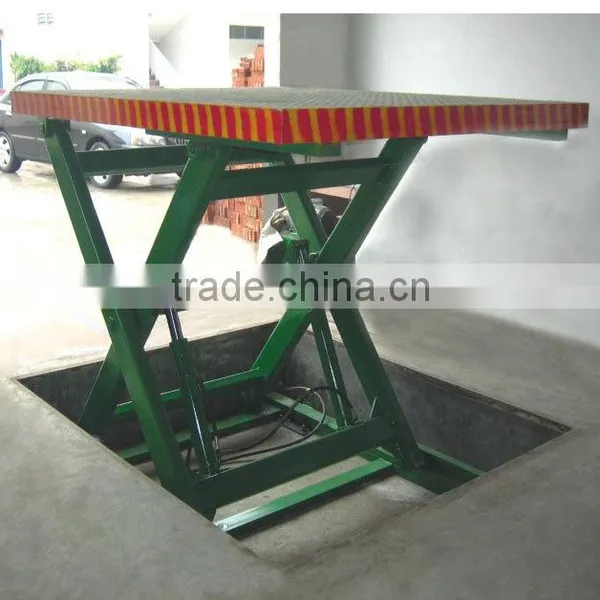 1-10 Ton Stationary Hydraulic Scissor Lift Table With Large Carrying Capacity photo-3