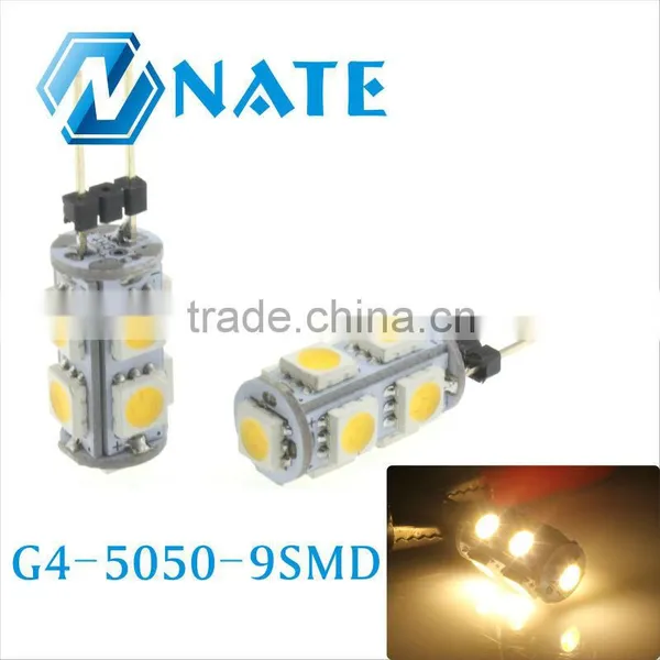 2014 Whole Sale Hotsale g4 12v Led Bulb Spotlight 12v With 9smd