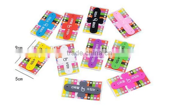 Sticker Silicone Phone Stand/High Quality Silicone Phone Holder/phone Supporter photo-2
