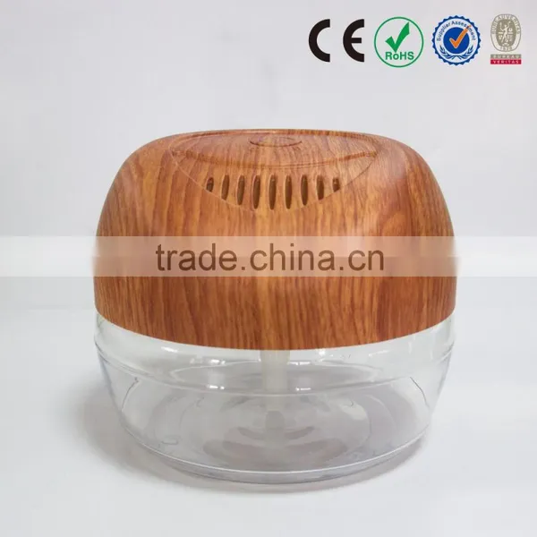 KS-03L Colorful LED Lights Wood Grain Surface Air Purifier With Negative photo-3