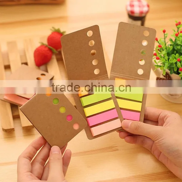 2016 Year School Supplies Cute Style Sticky Note Stationery Promotional Item Paper Note Book