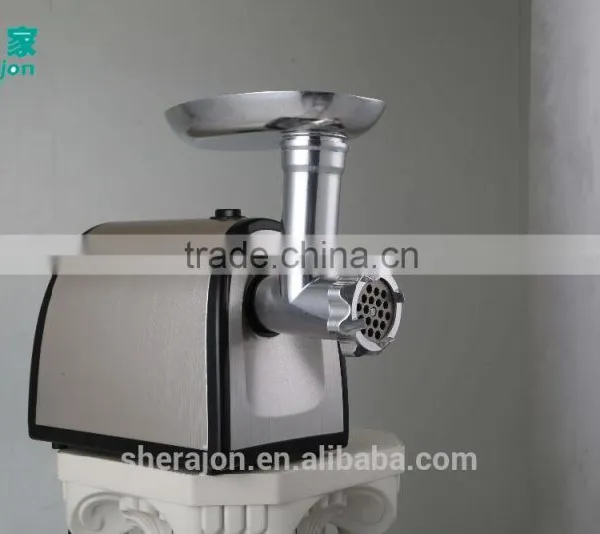 Hot Sale Electric Meat Grinder/ Mincer Champagne photo-2