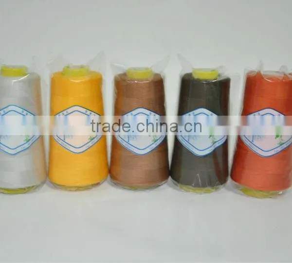 High Tenacity 40S/2 Dyed Spun Polyester Sewing Thread 3000Y 5000Y 8000Y photo-2