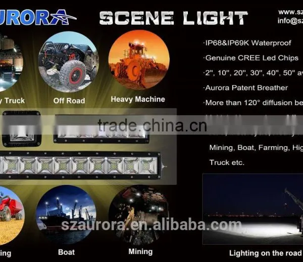 AURORA 120 Degree 2" Scene Light Truck Led Light photo-4