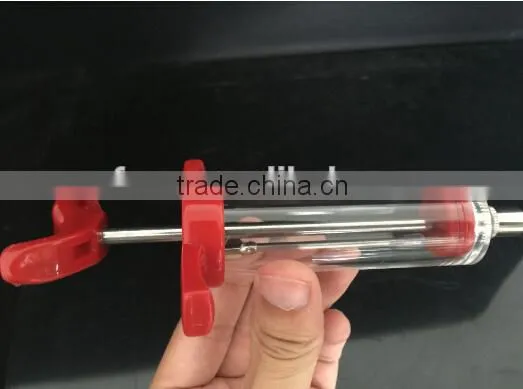 Good Design BBQ Marinade Sauce Injector Turkey Needle Seasoning Syringe photo-6