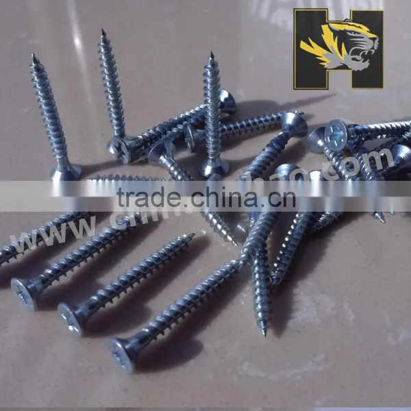 Furniture Fasteners Countersunk Head Zinc Plated Chipboard Screw/wood Screw photo-2