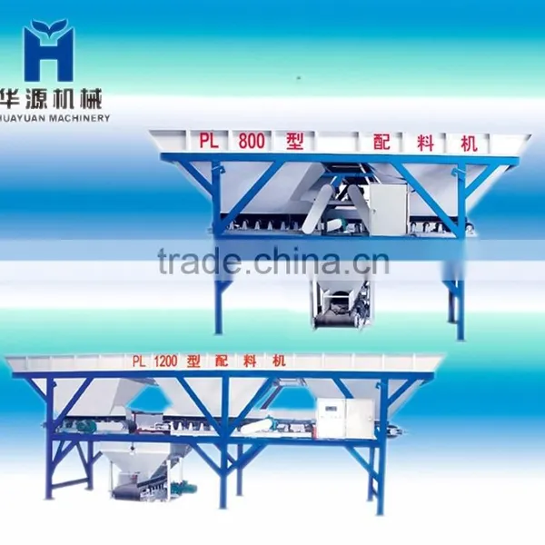Solid Brick Machinery Hot Sales 2012 Three-hopper Concrete Batching Plant Price PL800 photo-4