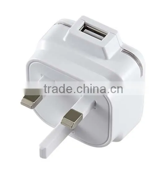 5V 2.4A High Light PC Travel Adapter With CE/BS photo-4