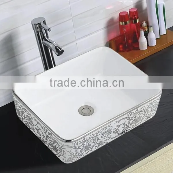 Classic Fancy Bathroom Sanitary Ware Toilet Basin Price photo-3