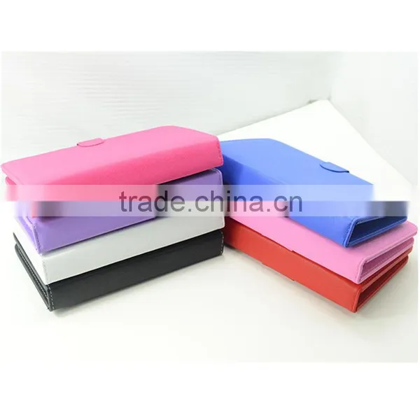 New Arrival Universal Leather Flip Tablet Case With Keyboard Low Price Cheap Guangzhou photo-5