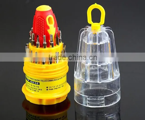 China Best Manufacturer Hot 31 In 1 Multi-functional Precision Handle Screwdriver Set Screw Driver Mobile Phone Repair Kit Tool photo-2
