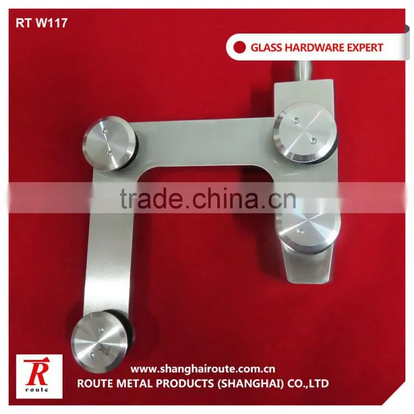 Glass Door Pivot Connector Overpanel Connector photo-5