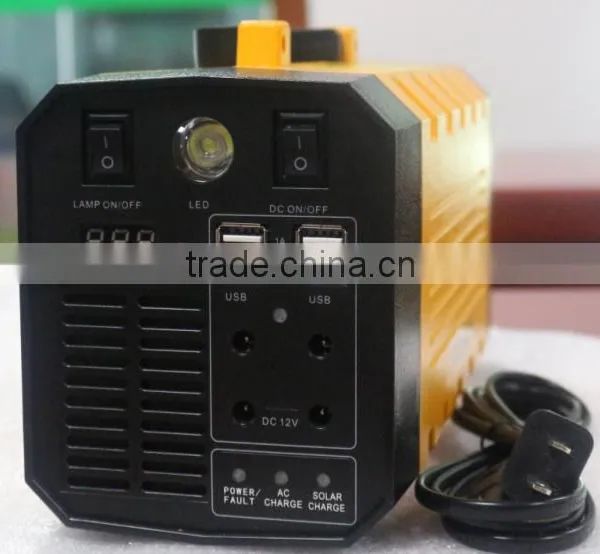 All in One 35w 220v Portable Solar Generator With Lithium Battery for Travelling photo-3