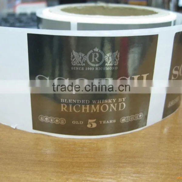 Laser Holography Beer Label Printing