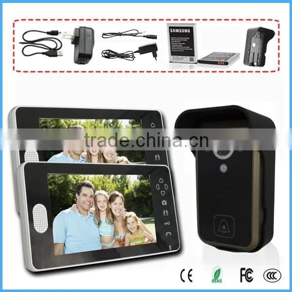 7 Inch Wireless Video Door Phone From China Original Supplier photo-3