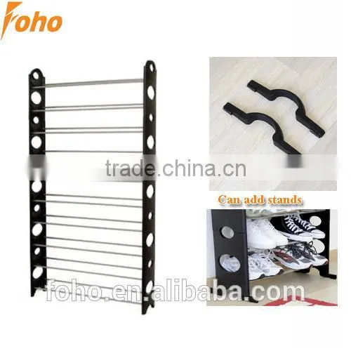Shoes Rack Plastic Rack Shoe,hot Sale Cheap Stackable Heavy Storage Racks photo-2