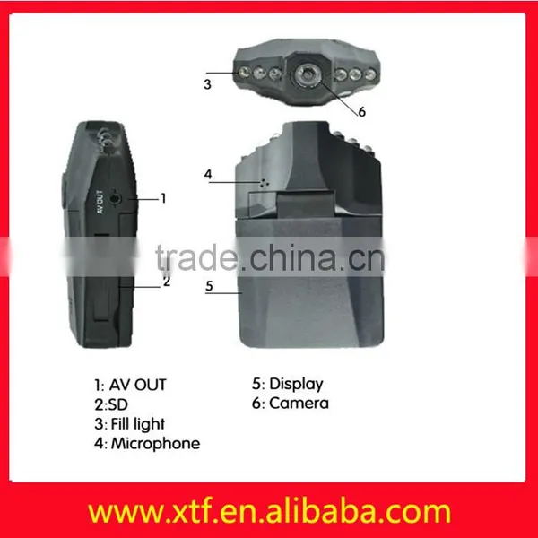 2.5 Inch TFT LCD Screen H198 Security Monitoring System the hd Driver Recorder Mini DVR Camera photo-6