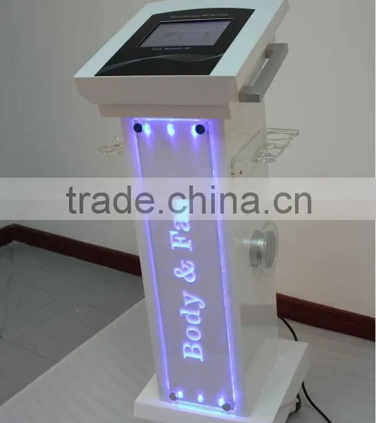 Skin Care RUV501Hot Sale ! Standing Ultrasonic And Liposuction Cavitation Slimming Machine Cavitation With RF Technology Slimming Machine 1MHz photo-6