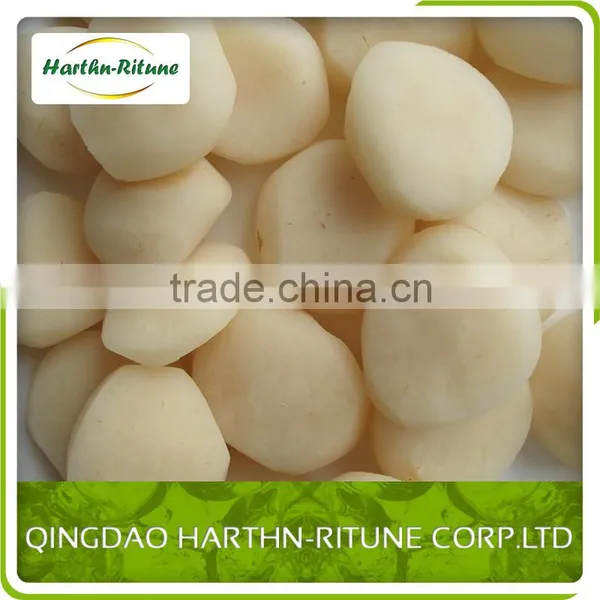 Frozen Water Chestnuts and Frozen Vegetables
