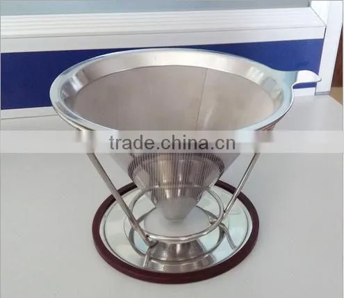 Stainless Steel Filter Reusable Washable for Cold Brewed Coffee Iced Tea photo-5