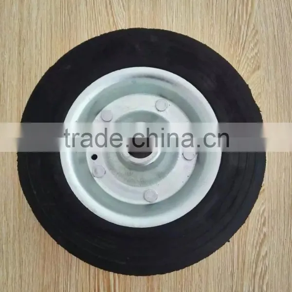 200mm Solid Rubber Wheel 8 Inch Wheel Barrow Solid Rubber Wheel photo-2
