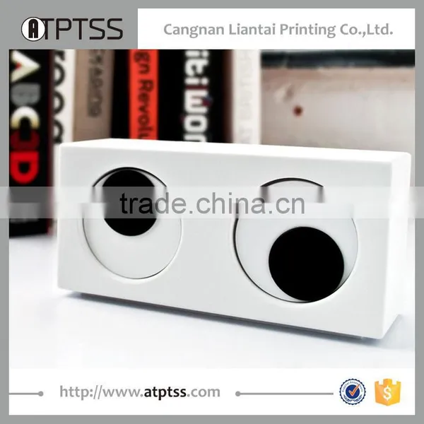 Creative Novelty Fashion Simple Lazy White Black Design Digital Eye Clock photo-3