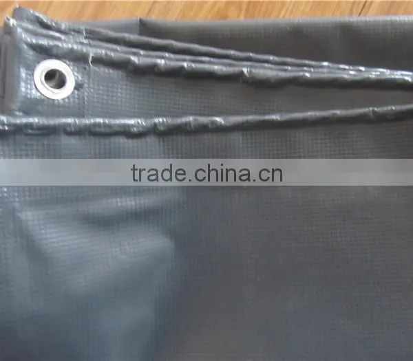 Paddy Rice Fumigation Tarpaulin, Top Grade PVC Laminated Tarp, Waterproofing Polyester Tarpaulin photo-3