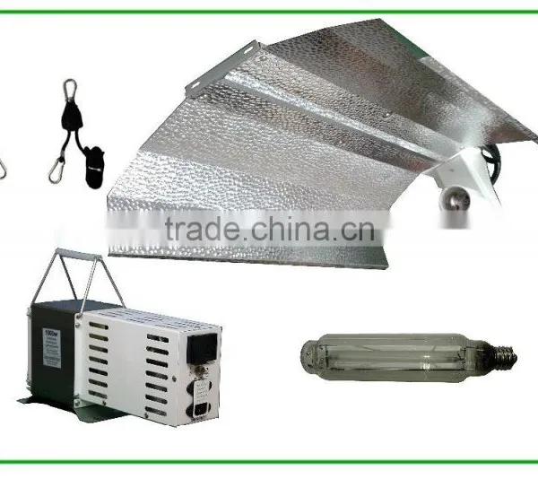 Factory Direct Price 400/600/1000 Watt E39 E40 HPS MH Horticultural Lamp Shade Wing Aluminum Grow Light Reflector photo-5