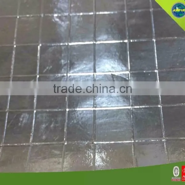 Sliver Aluminum Foil Reflective Woven Fabric Cloth Thermal Insulation Materials Multiple Layers photo-2