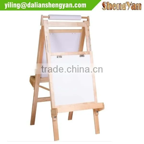 Double Side Wooden Children's Art Easel photo-3