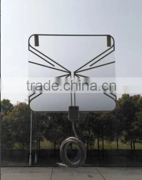 2015 Hot Seller High Gain Dvb-t2 Antenna, Set Top Box Antenna ,indoor tv Antenna Transparent 35miles Range Sattlite Antenna photo-2