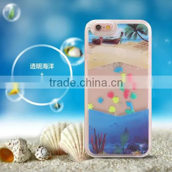 Quicksand Aquarium Fish PC Phone Case for Iphone 6/6plus photo-2