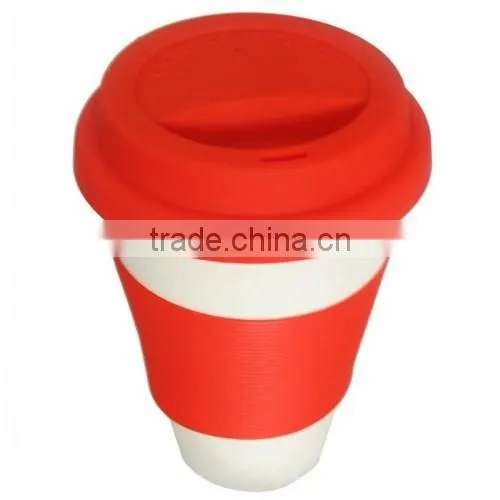 Bamboo Fiber Plate Fiber Eco-friend Coffee Cup Drinking Mug photo-2