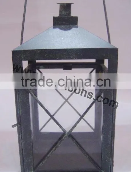 Metal Lantern With Handle photo-6
