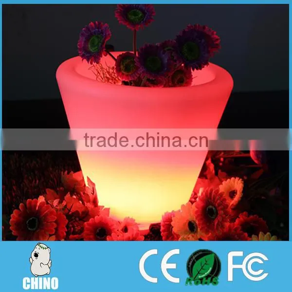 CC2727 Different Size LED Outdoor Garden Flower Pot photo-2