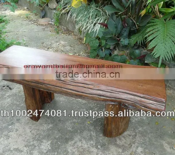 Old Wood Long Chair