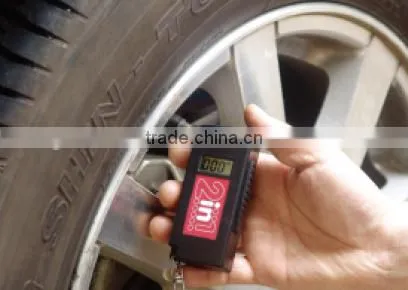 Small In Size Pressure Gauge 2 in 1 Digital Tire Pressure Gauge A0407 photo-4