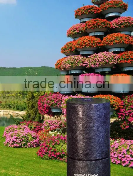 Candle Shape Fiber Glass Water Fountain photo-3