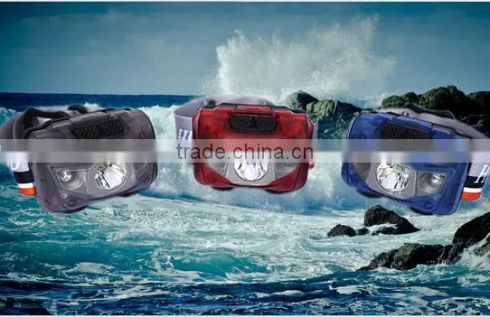 3w Cob Waterproof Ip65 Led Head Lamp With Warning Function photo-2