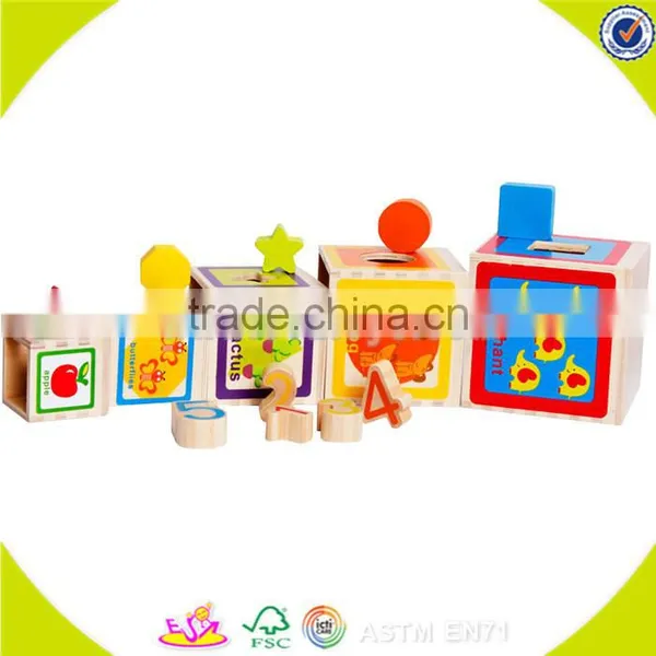 Wholesale Educational Folding Sorting Box,Hot Selling Folding Sorting Box,top Quality Folding Blocks Cup Stack Toy W13D061 photo-4