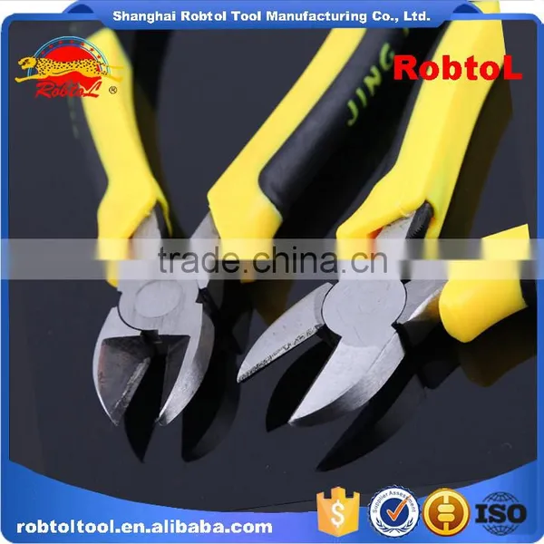 8" Germany Type Combination Plier Diagonal Cutting Industrial Linemen High Leverage Wire Cable photo-2