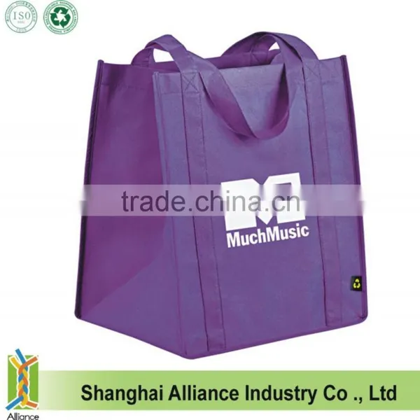 Wholesale Cheap Reusable 100gsm Nonwoven Shopping Grocery Bags photo-2