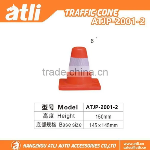 Reflective Road Safety Equipment Plastic Used Traffic Cone