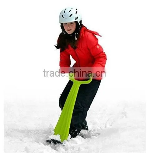 Snow Kick Scooter Kids Folding Outdoor Snowboard Youth Winter Ski Sled Ride Kids Snow Scooter Sledge Folding Sliding Sled Toys photo-2