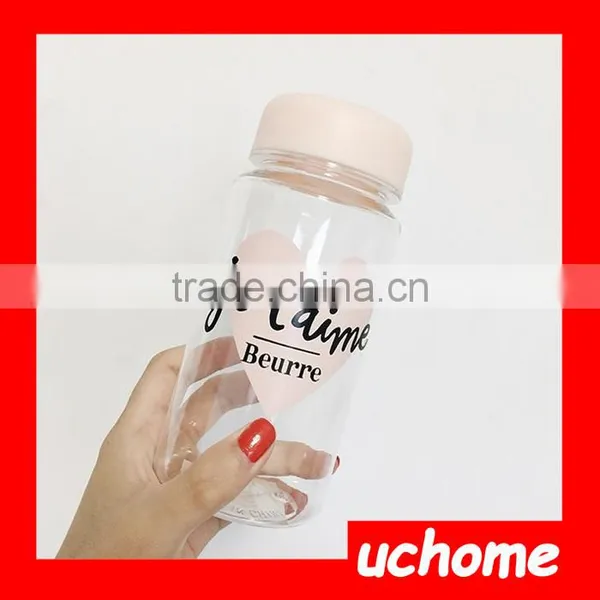 UCHOME Stocked Custom Water Bottle, 500ml Cheap Plastic Water Bottle photo-2
