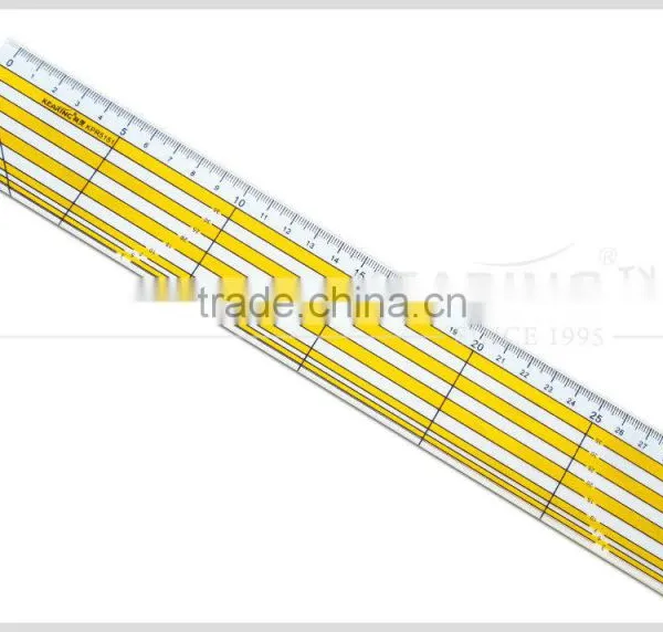 Kearing Economical 30cm Rigid Plastic Patchwork Quilting Rulers Straight Ruler for Dressmaking Sewing #kpr5151 photo-2